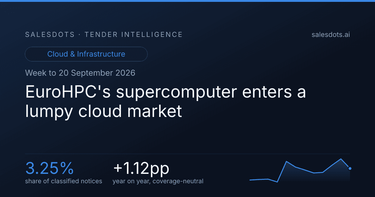 EuroHPC's supercomputer enters a lumpy cloud market