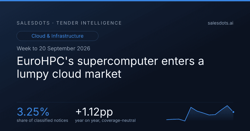 EuroHPC's supercomputer enters a lumpy cloud market
